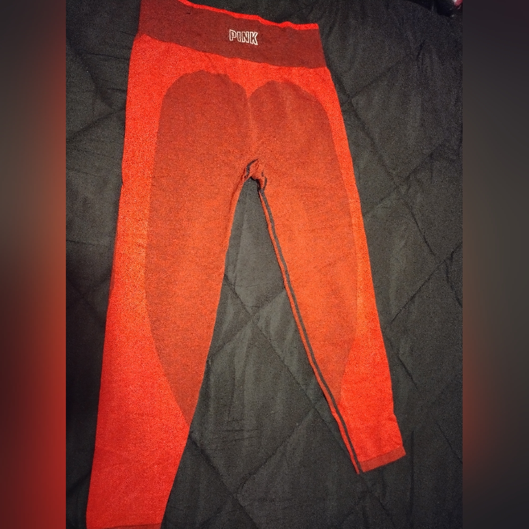 Pink Victoria's Secret Seamless Leggings